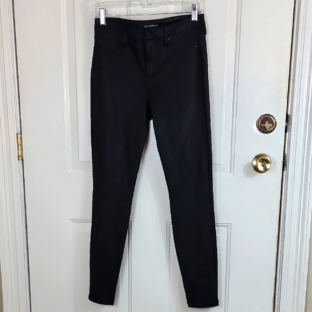 Liverpool Coated Skinny Jeans